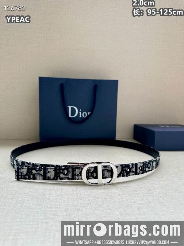 Replica Dior belt 20mmX95-125cm 8L22