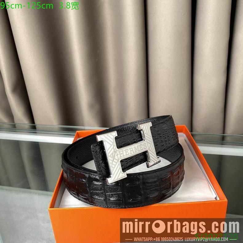 Replica Hermes Belt 38mmX95-125cm 7D105