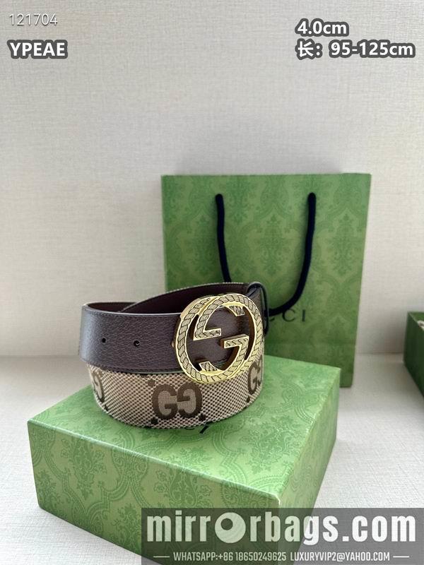 Replica Gucci belt 40mmX95-125cm 8L128