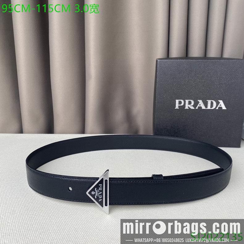 Replica Prada Belt 30mmX95-115cm 7D01