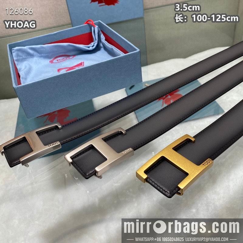 Replica Tod's belt 35mmX100-125cm 8L05