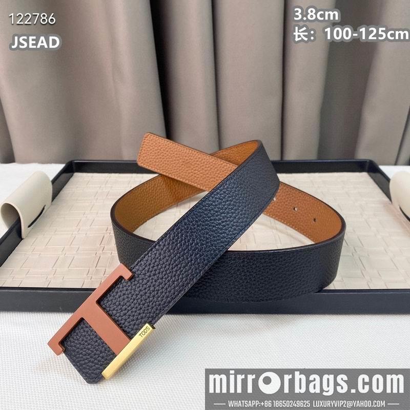 Replica Tod's belt 38mmX100-125cm 8L01