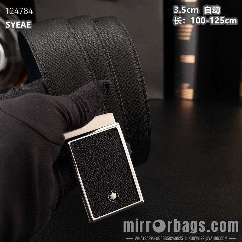 Replica Montlanc belt 35mmX100-125cm 8L30