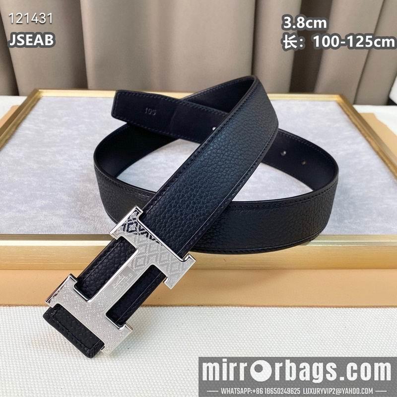Replica Hermes belt 38mmX100-125cm 8L35