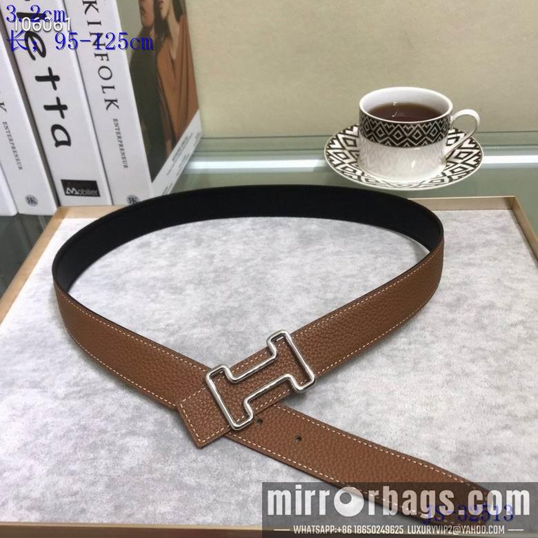 Replica Hermes Belt 32mmX95-125cm 8L06