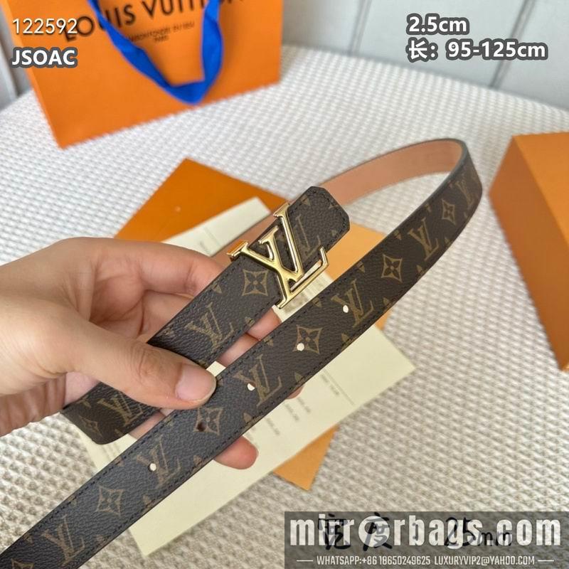 Replica LV belt 25mmX95-125cm 8L17