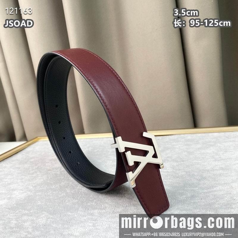 Replica LV belt 35mmX95-125cm 8L17