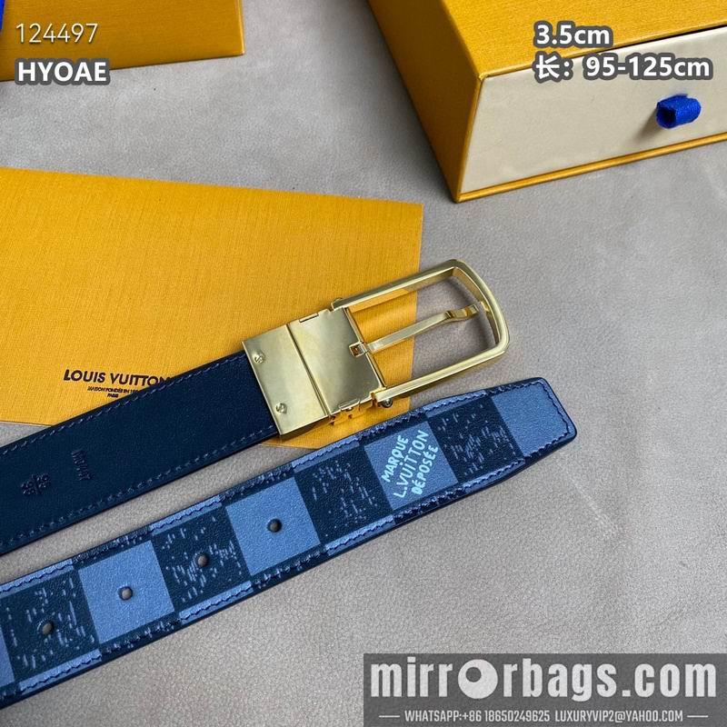 Replica LV belt 35mmX95-125cm 8L28