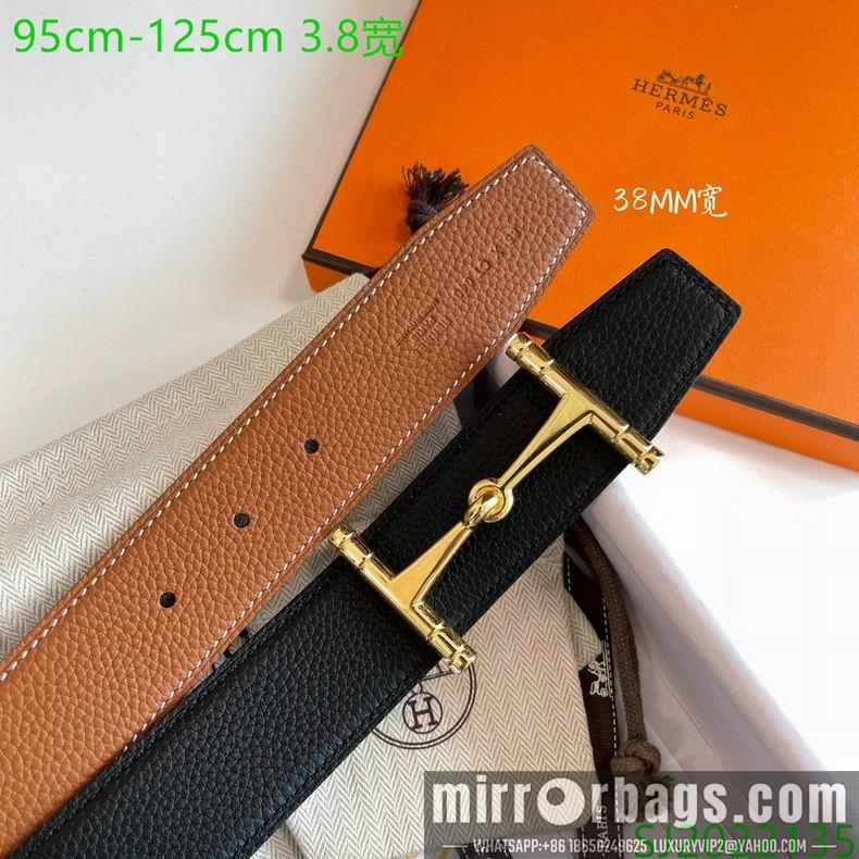 Replica Hermes Belt 38mmX95-125cm 7D121