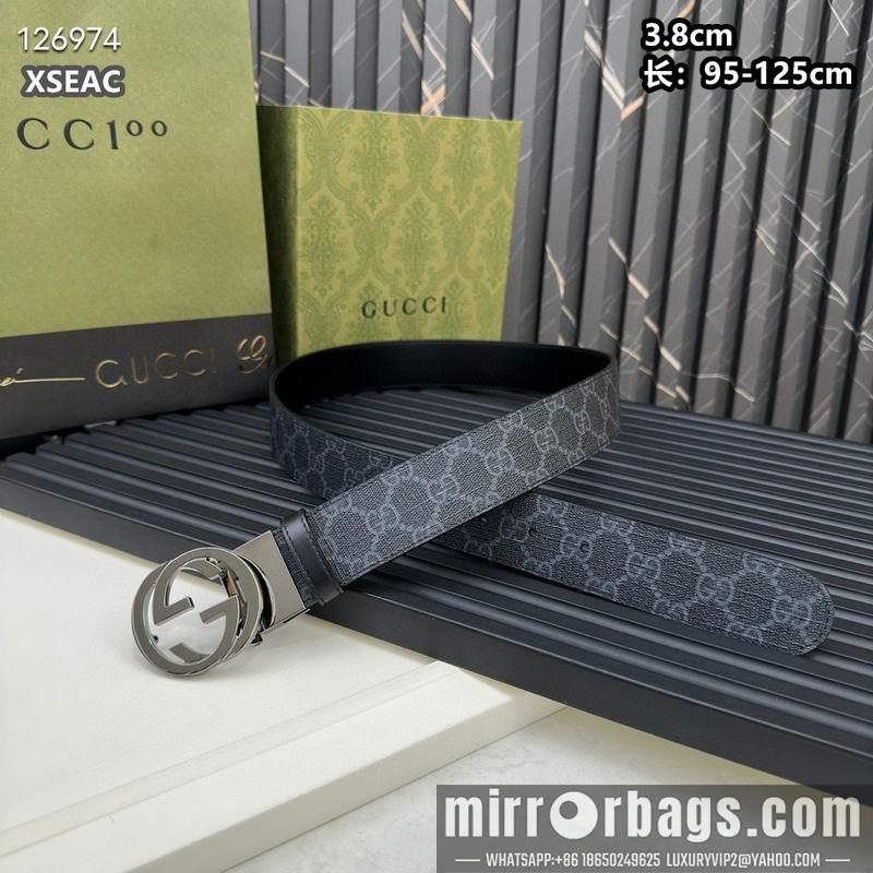 Replica Gucci belt 38mmX95-125cm 8L39