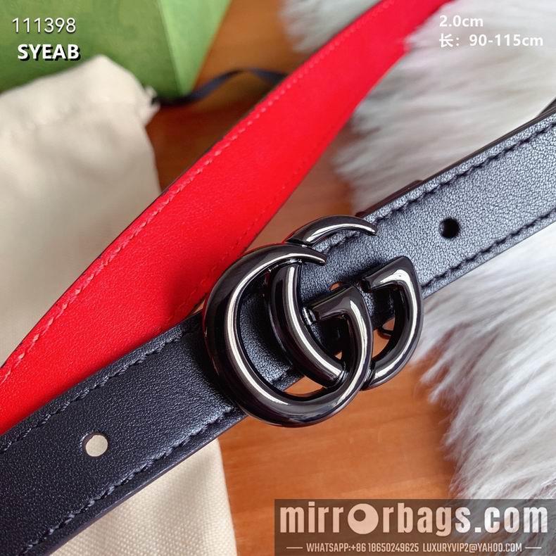 Replica Gucci belt 20mmX90-115cm 8L10