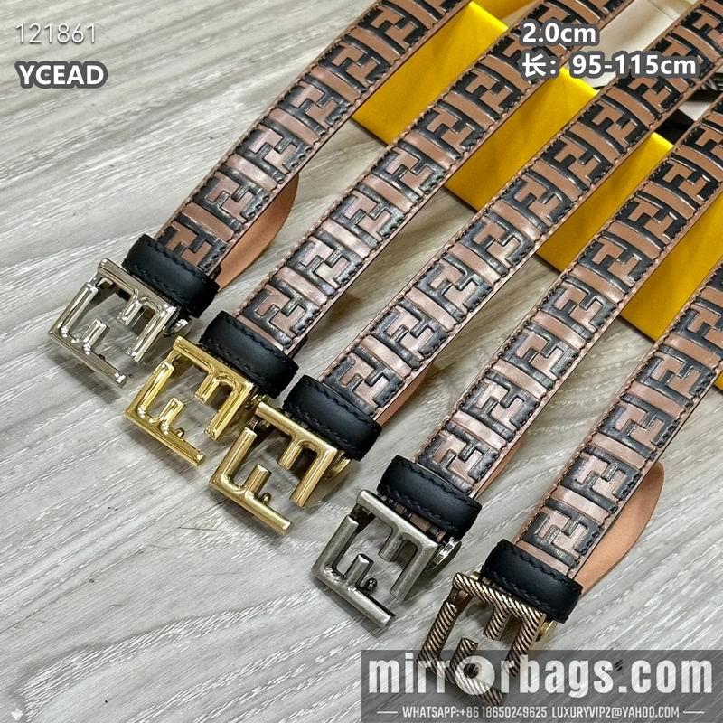 Replica Fendi belt 20mmX95-115cm 8L21