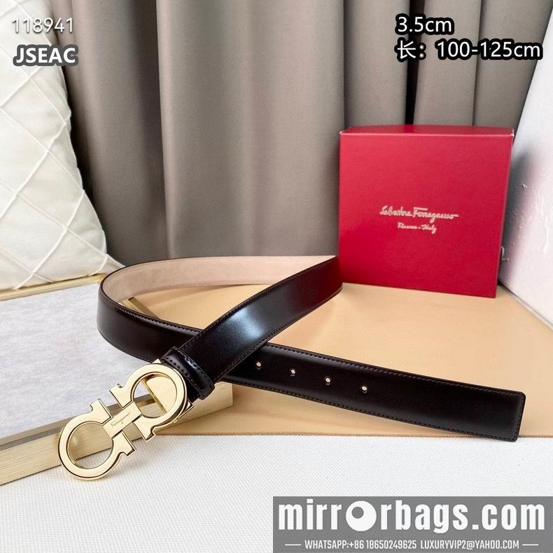 Replica Ferragamo belt 35mmX100-125cm 8L04