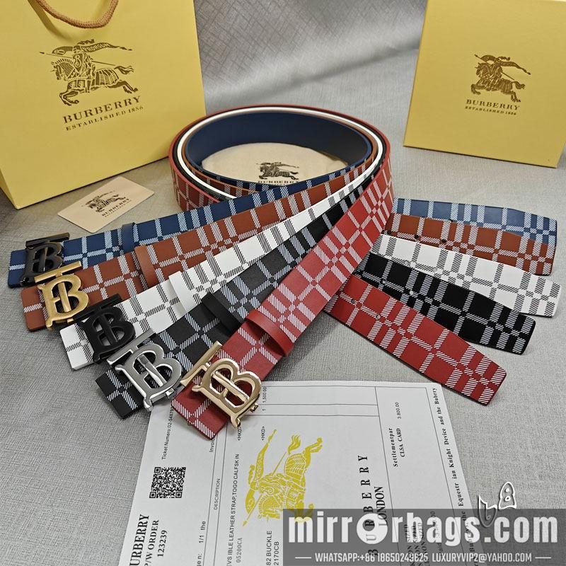 Replica Burberry belt 38mmX90-125cm lb06