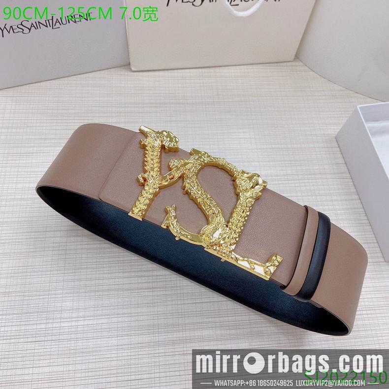Replica YSL Belt 70mmX90-125cm 7D04