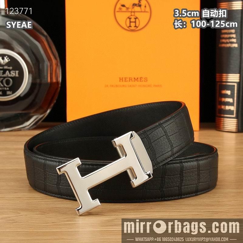 Replica Hermes belt 35mmX100-125cm 8L25