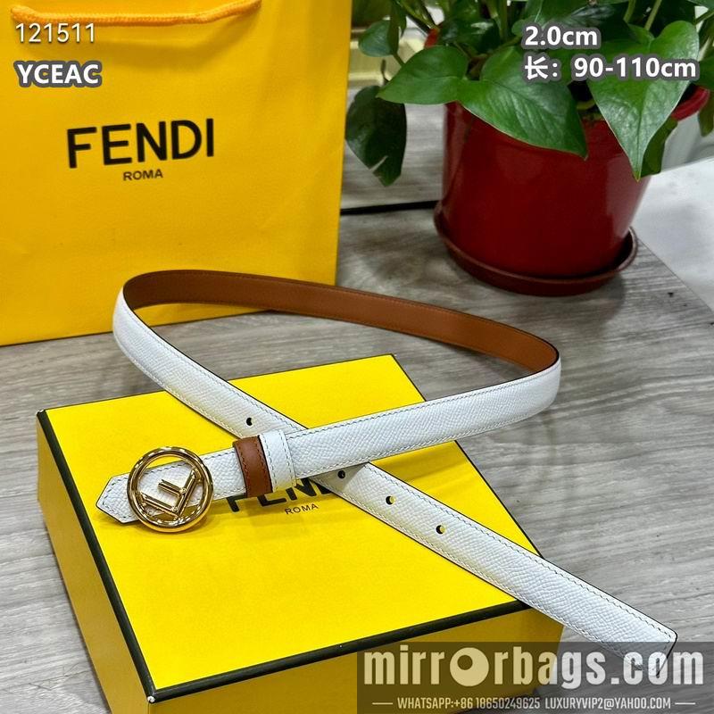 Replica Fendi belt 20mmX90-110cm 8L17