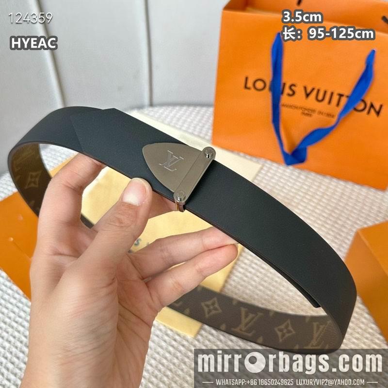 Replica LV belt 35mmX95-125cm 8L15