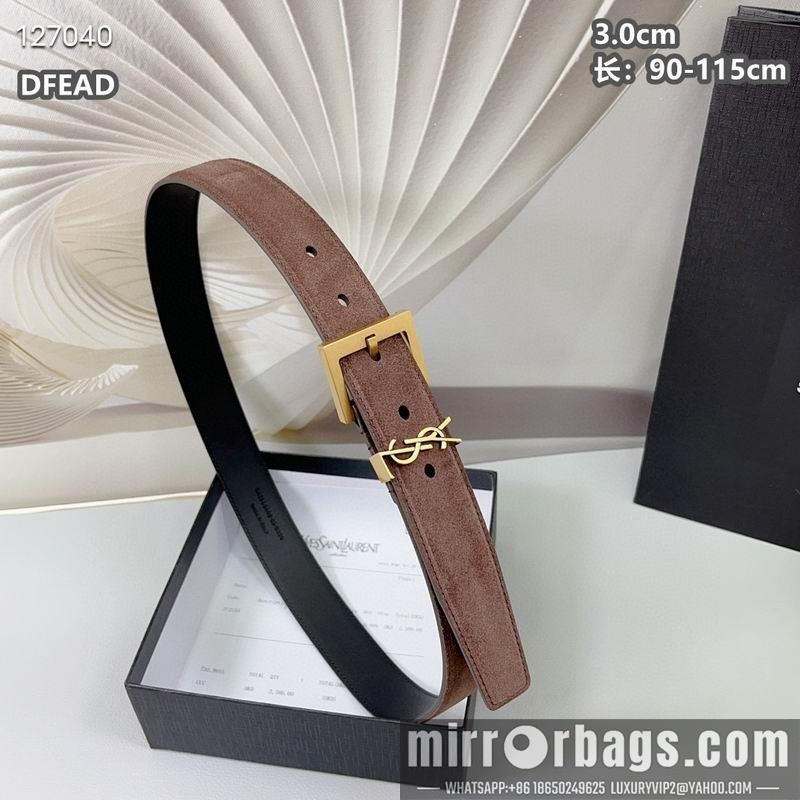 Replica YSL belt 30mmX90-115cm 8L16