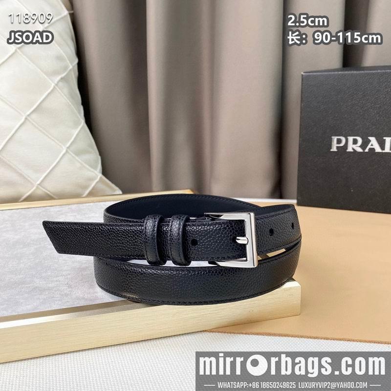 Replica Prada belt 25mmX90-115cm 8L040802