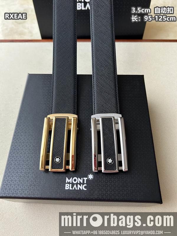 Replica Montlanc belt 35mmX100-125cm 8L79