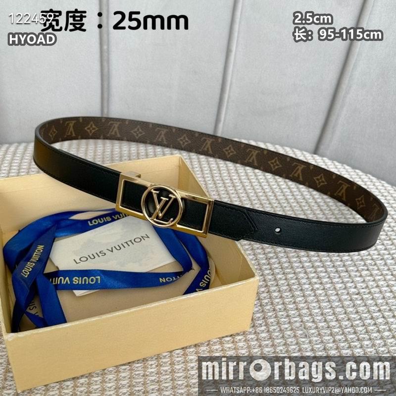 Replica LV belt 25mmX95-115cm 8L15