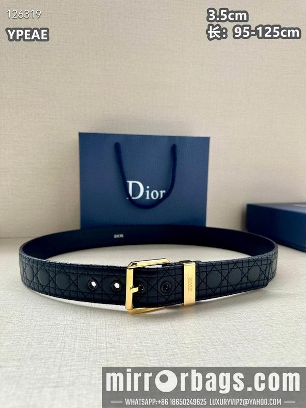 Replica Dior belt 35mmX95-125cm 8L15