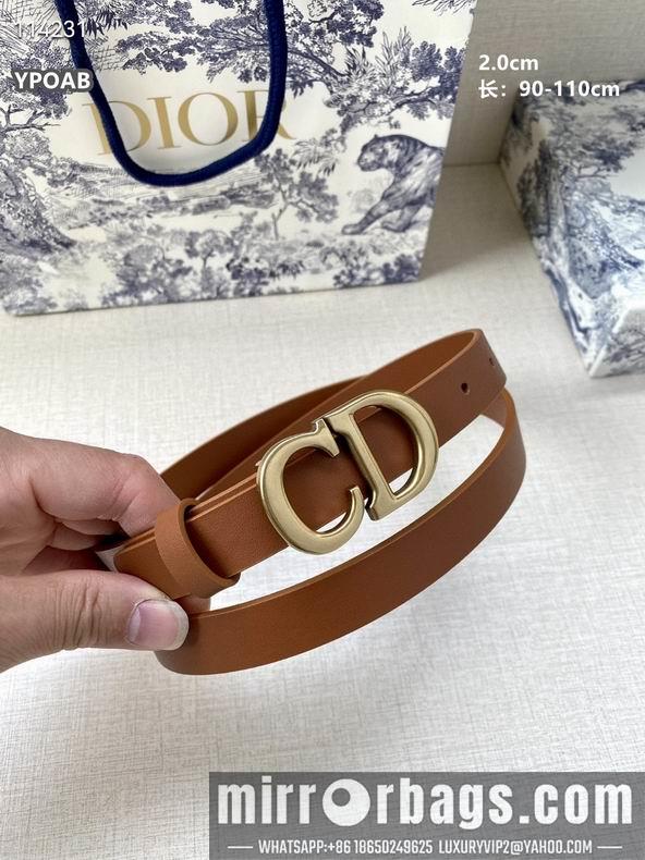 Replica Dior Belt 20mmX90-110cm 8L03