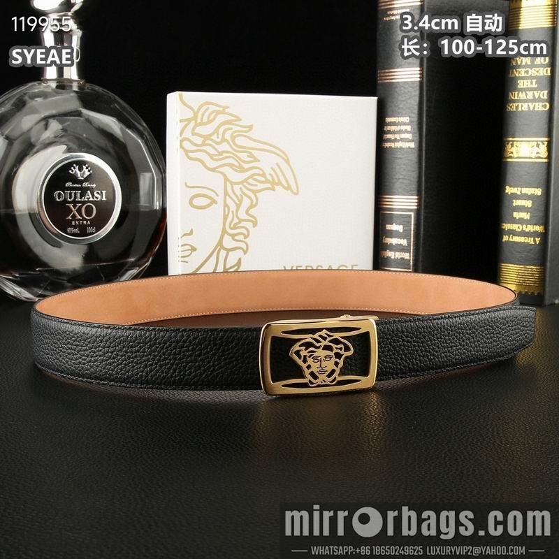 Replica Versace belt 自动带 34mmX100-125cm 8L072002