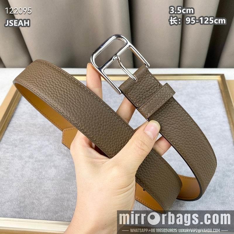 Replica Hermes belt 35mmX95-125cm 8L09