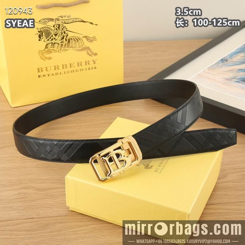 Replica Burberry belt 35mmX100-125cm 8L84