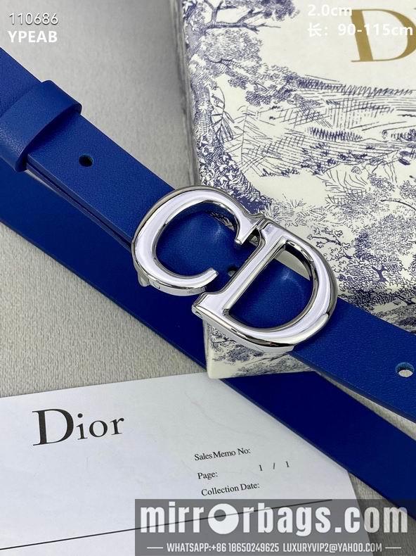 Replica Dior Belt 20mmX90-115cm 8L04