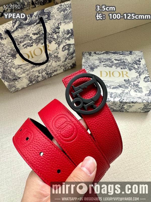 Replica Dior belt 35mmX100-125cm 8L31