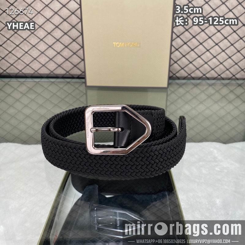 Replica TF belt 35mmX95-125cm 8L01