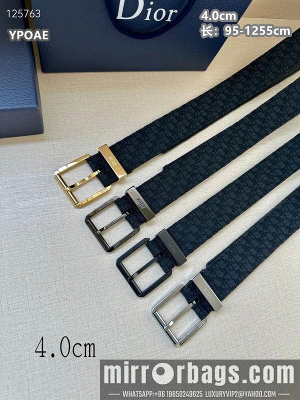 Replica Dior belt 40mmX95-125cm 8L05