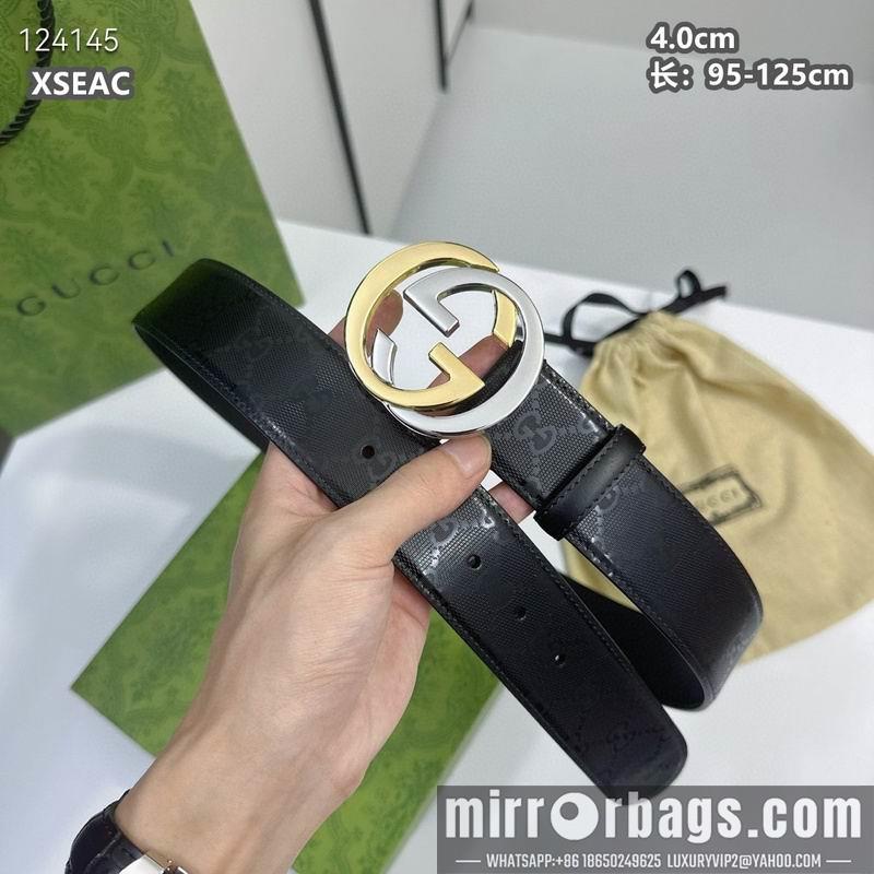 Replica Gucci belt 40mmX95-125cm 8L85