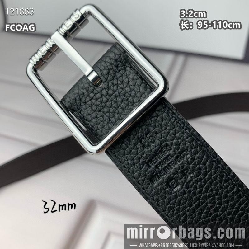 Replica Hermes belt 32mmX95-110cm 8L26
