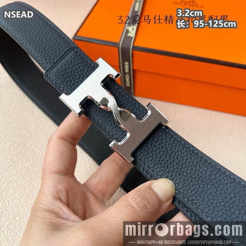 Replica Hermes belt 32mmX95-125cm 8L34