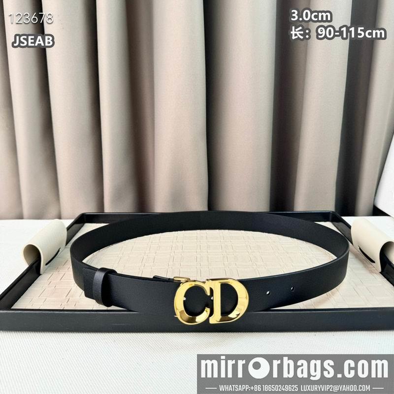 Replica Dior belt 30mmX90-115cm 8L111006