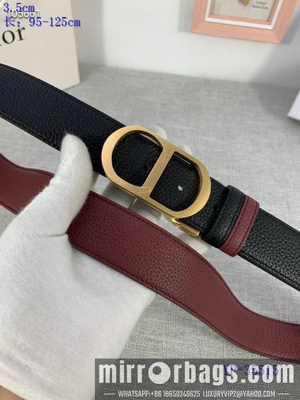 Replica Dior Belt 35mm 95-125cm 8L