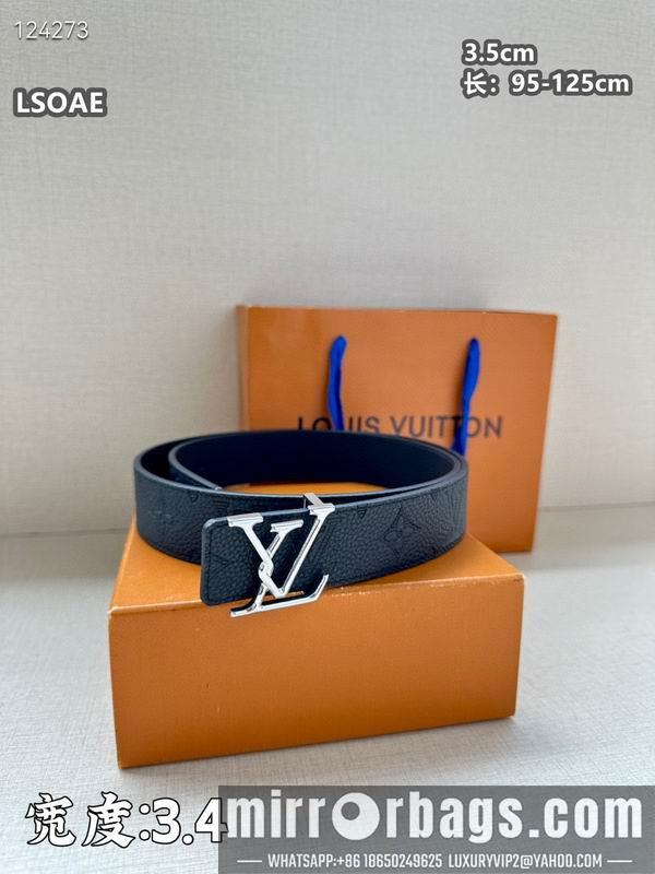 Replica LV belt 35mmX95-125cm 8L09
