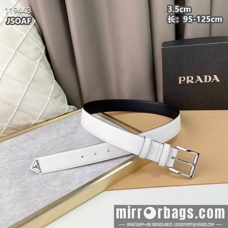 Replica Prada belt 35mmX95-125CM 8L18
