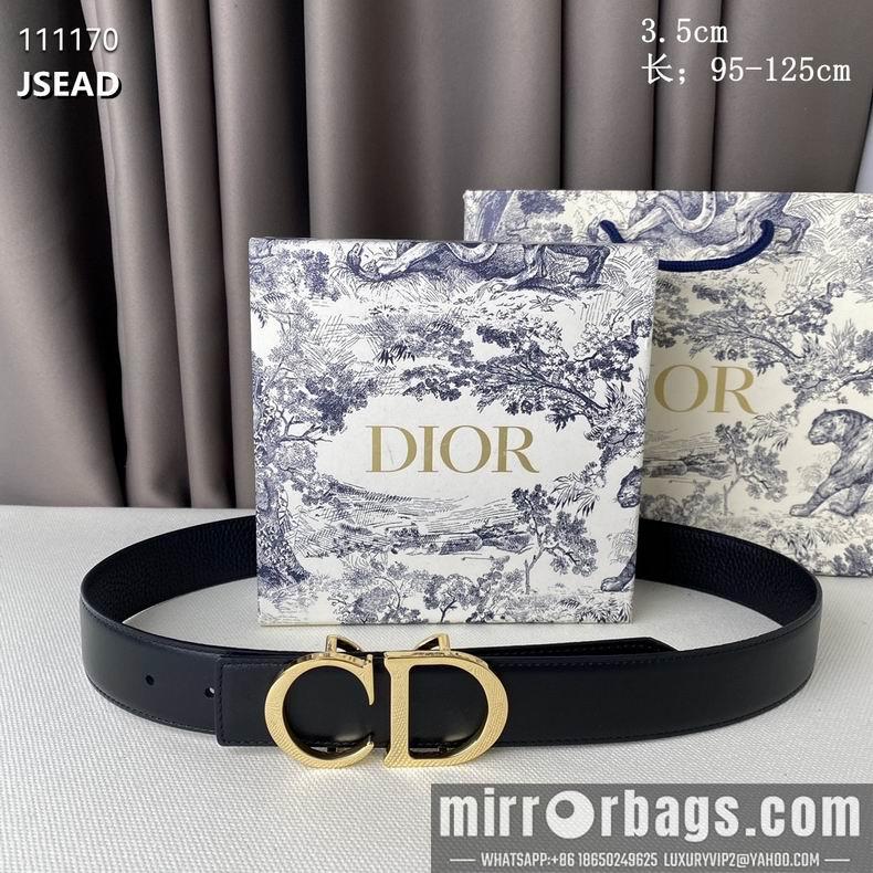 Replica Dior Belt 35mm 95-125cm 8L04