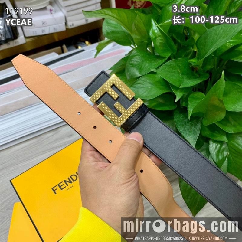 Replica Fendi belt 38mmX100-125cm 8L07