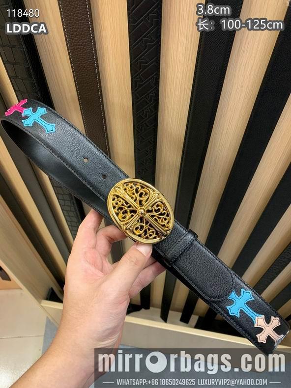 Replica Chrome Hearts belt 38mmX100-125cm 8L22