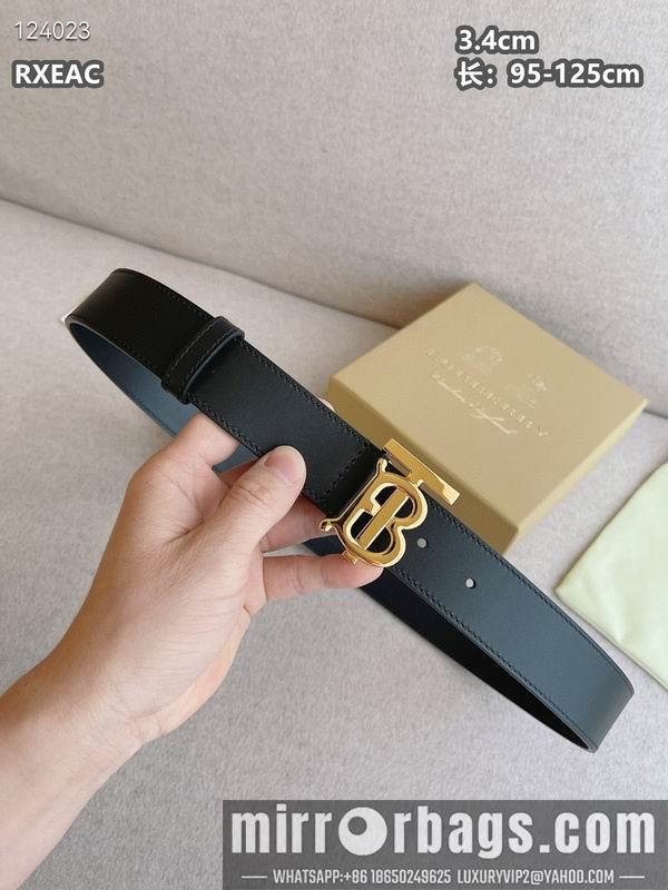 Replica Burberry belt 34mmX95-125cm 8L03