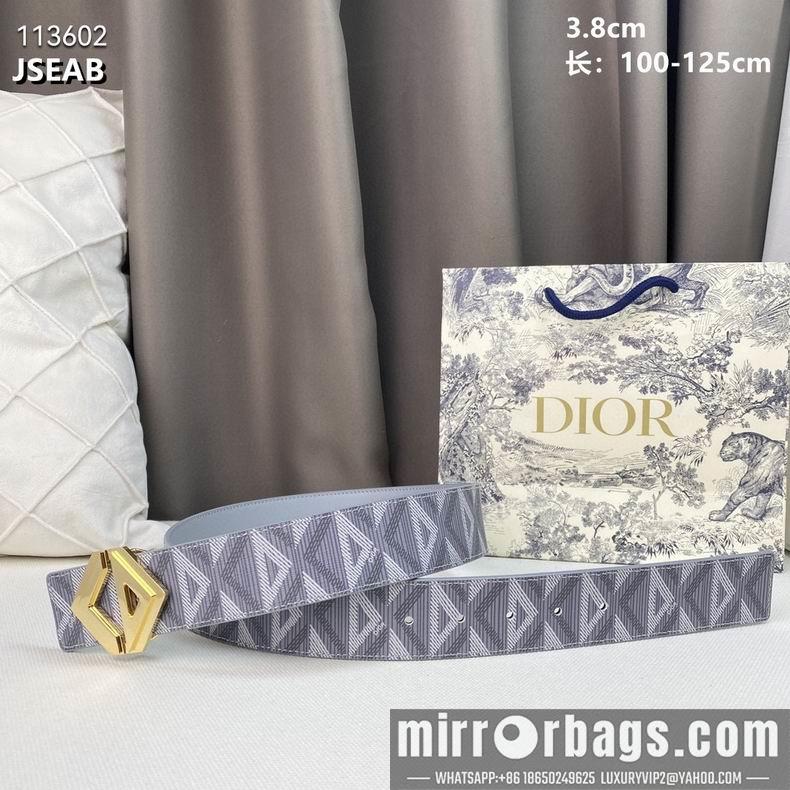 Replica Dior belt 38mmX100-125cm 8L02
