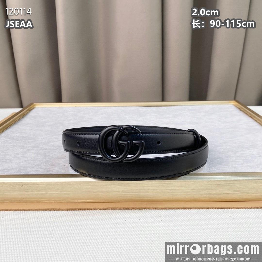 Replica Gucci belt 20mmX90-115cm 8L06