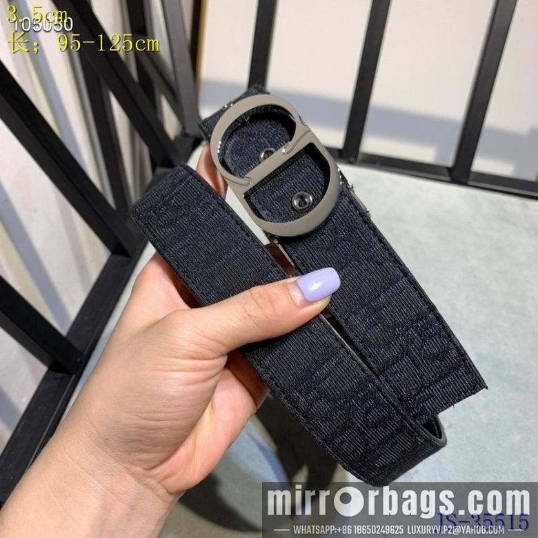 Replica Dior Belt 35mm 95-125cm 8L