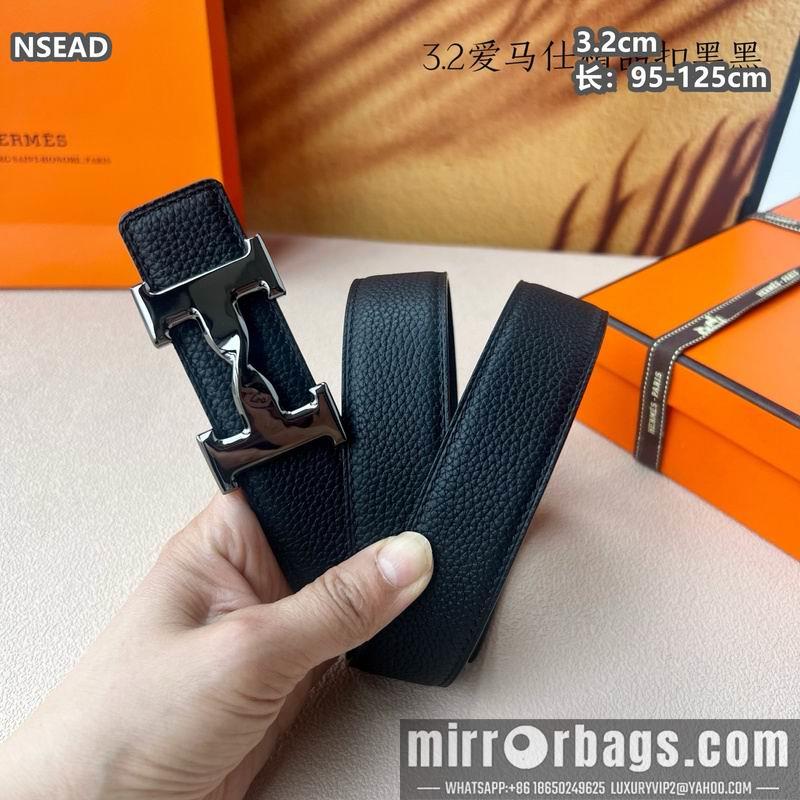 Replica Hermes belt 32mmX95-125cm 8L30